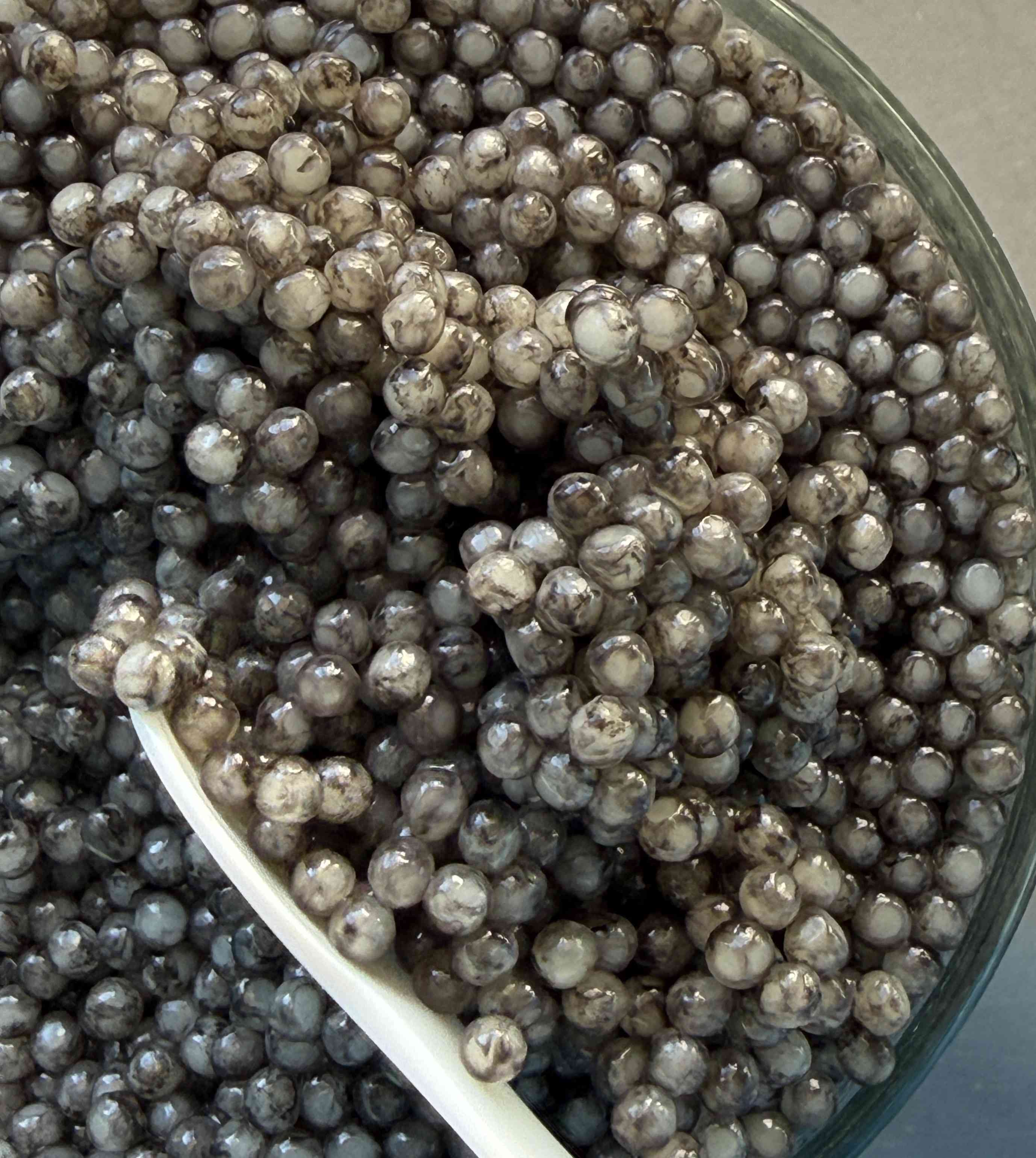 Picture of Sturgeon Caviar from a blog article written by the Caviar Expert about the Caviar being Functional Food and Super Food